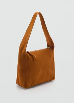 MANGO Torebki*Torebka na ramię z dwoiny