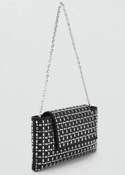 MANGO Torebki*Torebka na ramię z kryształkami