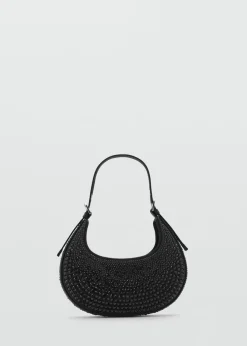 MANGO Torebki*Torebka na ramię z kryształkami