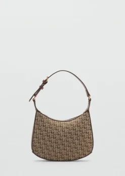 MANGO Torebki*Torebka na ramię z nadrukiem logo