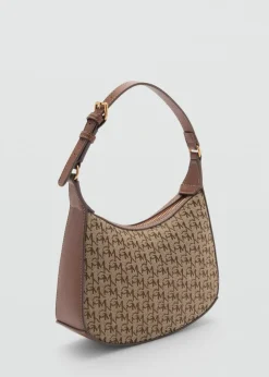 MANGO Torebki*Torebka na ramię z nadrukiem logo