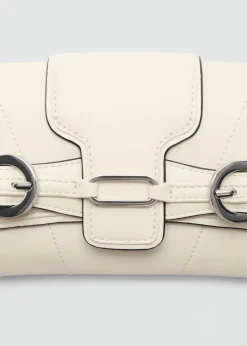 MANGO Torebki*Torebka na ramię z ozdobnymi sprzączkami