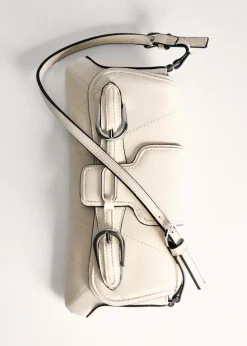 MANGO Torebki*Torebka na ramię z ozdobnymi sprzączkami