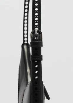 MANGO Torebki*Torebka na ramię z ozdobnymi dziurkami