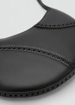 MANGO Torebki*Torebka na ramię z ozdobnymi dziurkami