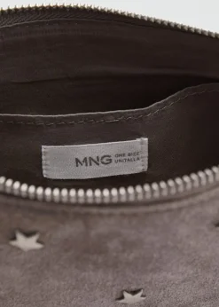 Dzieci MANGO Torebki*Torebka skórzana z ćwiekami gwiazdkami