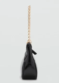 MANGO Torebki*Torebka z dwoma paskami z łańcuszka