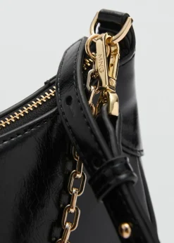 MANGO Torebki*Torebka z dwoma paskami z łańcuszka