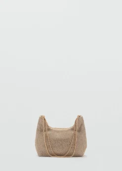 MANGO Torebki*Torebka z dwoma uchwytami i kryształkami