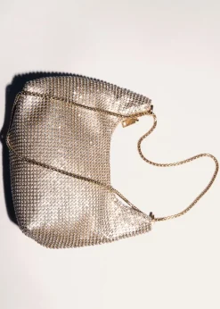 MANGO Torebki*Torebka z dwoma uchwytami i kryształkami