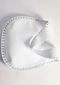 MANGO Torebki|Akcesoria Skórzane*Torebka z dziurkowanej skóry