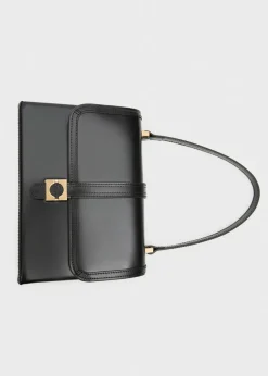 MANGO Torebki|Akcesoria Skórzane*Torebka z klapą 100% skóra