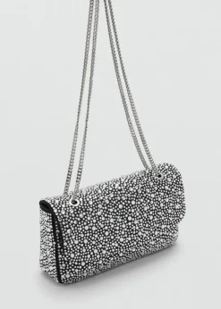 MANGO Torebki*Torebka z klapą i kryształkami