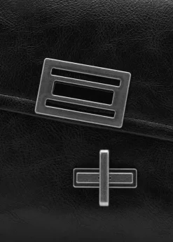 MANGO Torebki*Torebka z klapą i metalowym zapięciem