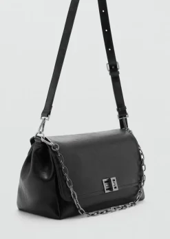 MANGO Torebki*Torebka z klapą i metalowym zapięciem