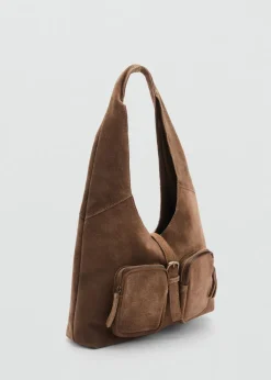 MANGO Torebki*Torebka ze skóry dwoiny