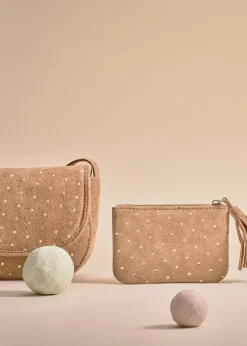 Dzieci MANGO Torebki*Torebka ze skóry w groszki