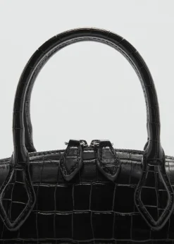 MANGO Torebki*Torebka ze wzorem krokodylej skóry