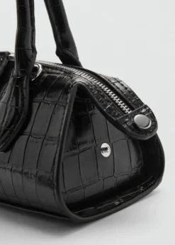 MANGO Torebki*Torebka ze wzorem krokodylej skóry