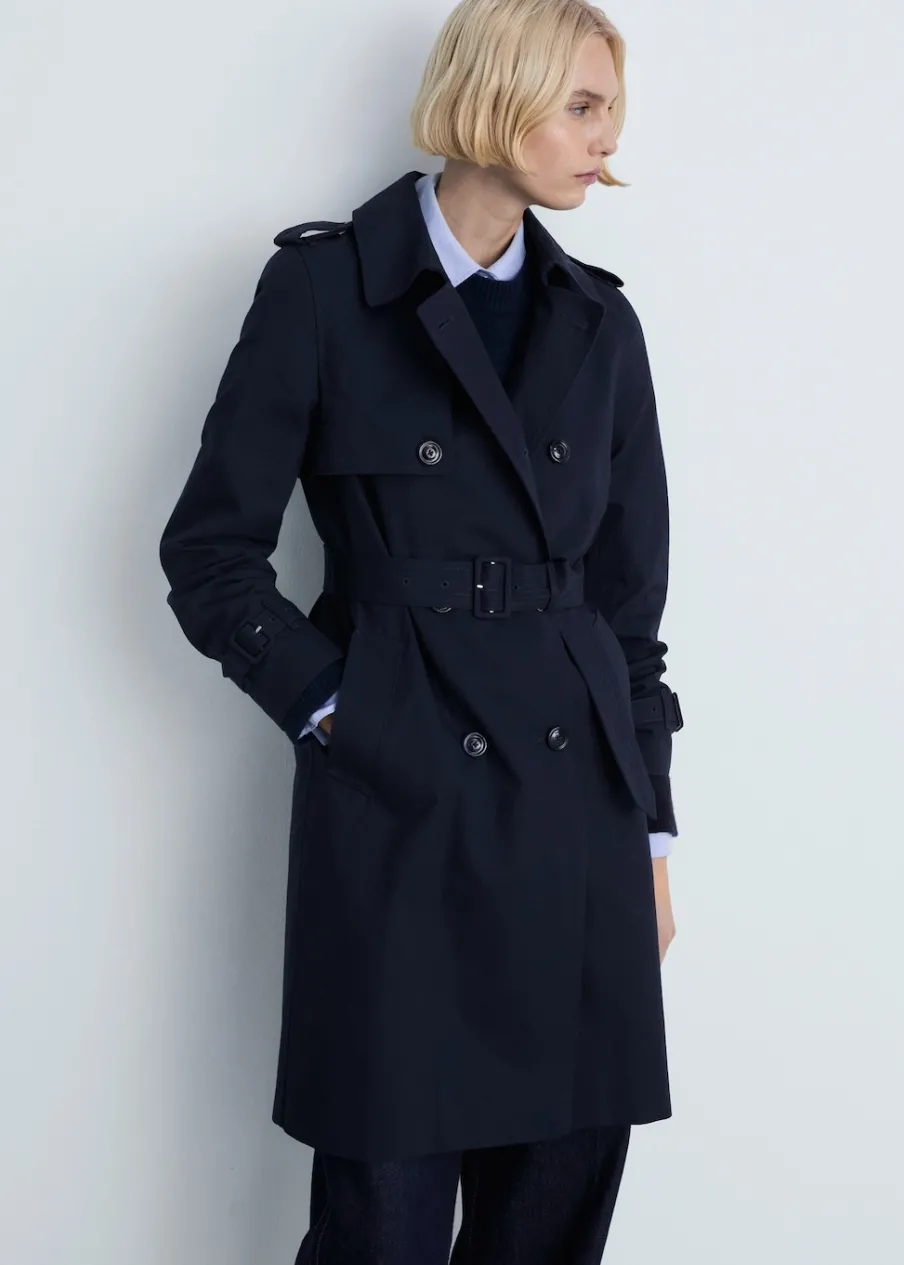 MANGO Płaszcze*Trencz klasyczny z paskiem