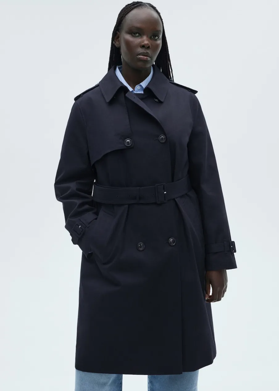 MANGO Płaszcze*Trencz klasyczny z paskiem