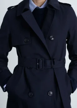 MANGO Płaszcze*Trencz klasyczny z paskiem