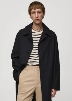 MANGO Kurtki I Koszule Wierzchnie|Płaszcze*Trencz oversize comfort stretch