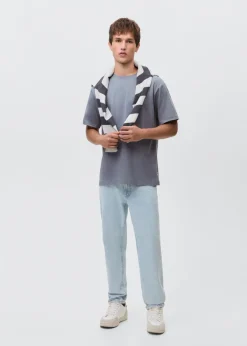 MANGO Koszulki*T-shirt wywinięte rękawy