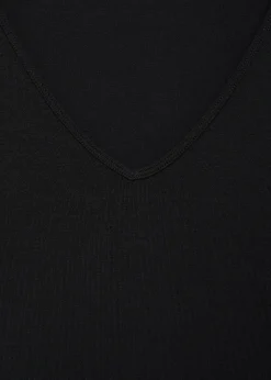 MANGO Koszulki*T-shirt z długim rękawem i dekoltem w szpic