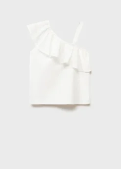 Dzieci MANGO Koszule I Bluzki*T-shirt z haftowanymi detalami