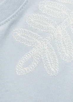 Dzieci MANGO Koszulki I Topy*T-shirt z haftowanymi detalami