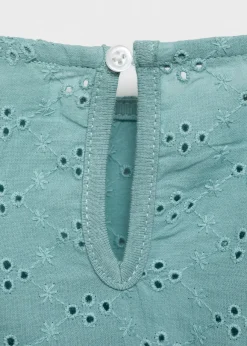 Dzieci MANGO Koszulki I Topy*T-shirt z haftowanymi detalami