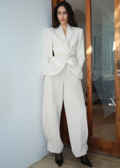 MANGO Marynarki*Usztywniona marynarka z paskiem