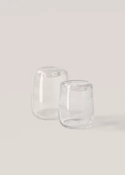 MANGO Dekoracja Sypialni|Wazony*Wazon ze szkła z bąbelkami 11 x 15 cm