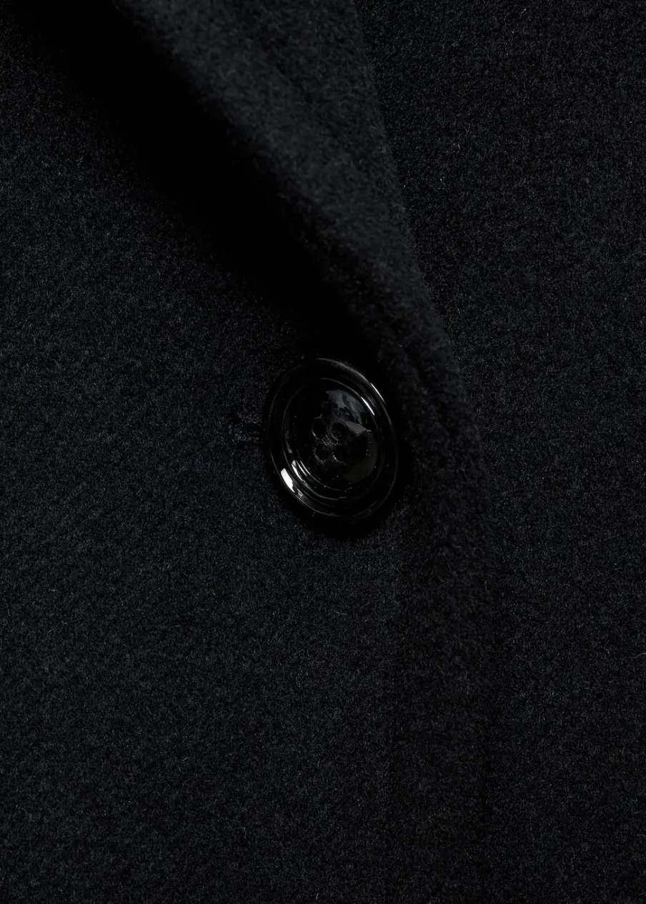 MANGO Płaszcze*Wełniany płaszcz z klapami