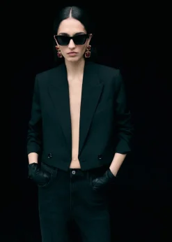 MANGO Biżuteria*Wiszące kolczyki z koralikami