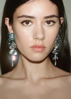 MANGO Biżuteria*Wiszące kolczyki z koralikami