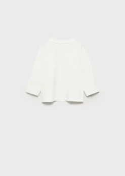 Dzieci MANGO Koszulki*Wzorzysta bawełniana koszulka