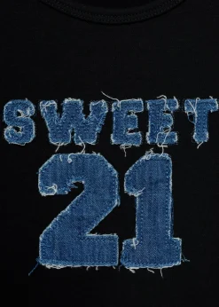 MANGO Koszulki*Wzorzysta bawełniana koszulka