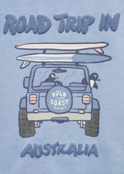 Dzieci MANGO Bluzy*Wzorzysta bluza surf