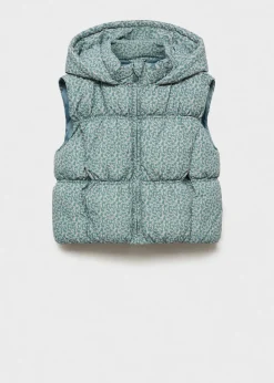 Dzieci MANGO Płaszcze I Kurtki*Wzorzysta, pikowana kamizelka