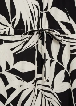 MANGO Sukienki I Kombinezony*Wzorzysta sukienka z wiązaniem