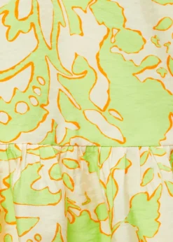 MANGO Sukienki I Kombinezony*Wzorzysta wiązana sukienka