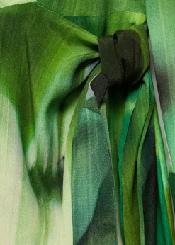 MANGO Sukienki I Kombinezony*Wzorzysta wiązana sukienka