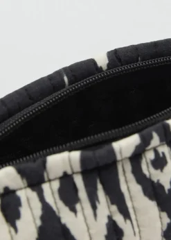 MANGO Galanteria Skórzana*Wzorzysty piórnik
