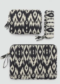 MANGO Galanteria Skórzana*Wzorzysty piórnik