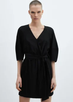 MANGO Sukienki I Kombinezony*Zakładana wiązana sukienka