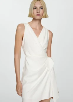 MANGO Sukienki I Kombinezony*Zakładana wiązana sukienka