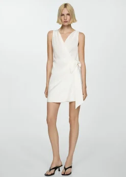 MANGO Sukienki I Kombinezony*Zakładana wiązana sukienka