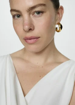 MANGO Sukienki I Kombinezony*Zakładana wiązana sukienka